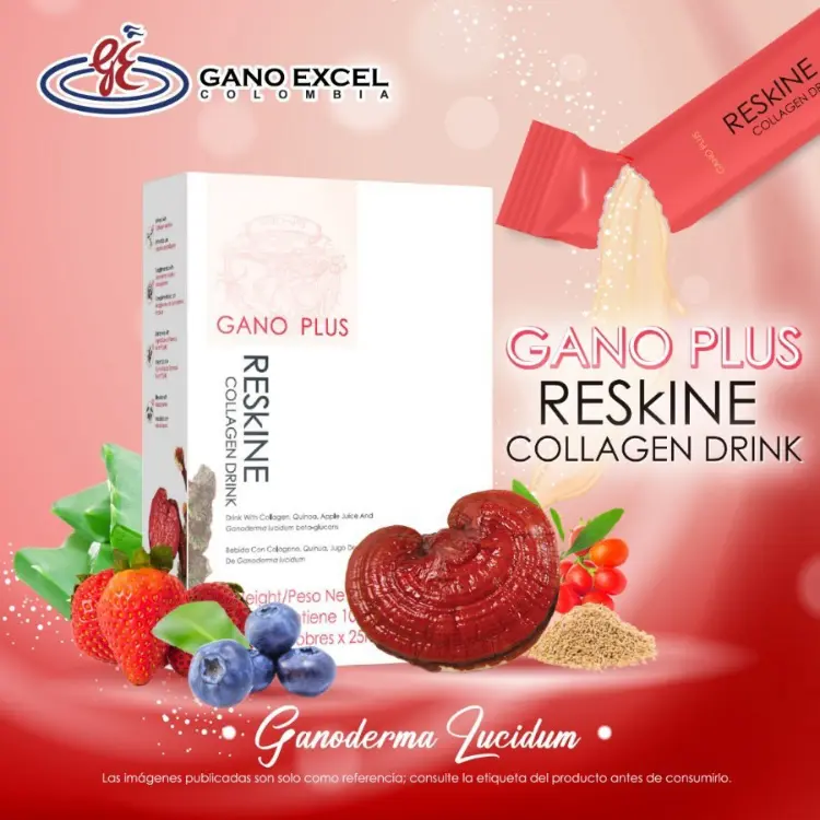 Col Geno Marino Con Ganoderma Gano Plus Reskine Gano Excel